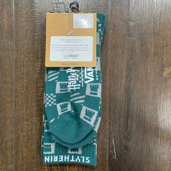 Vans x Harry Potter Slytherin Socks size 9.5-13 Men - Picture 3 of 4